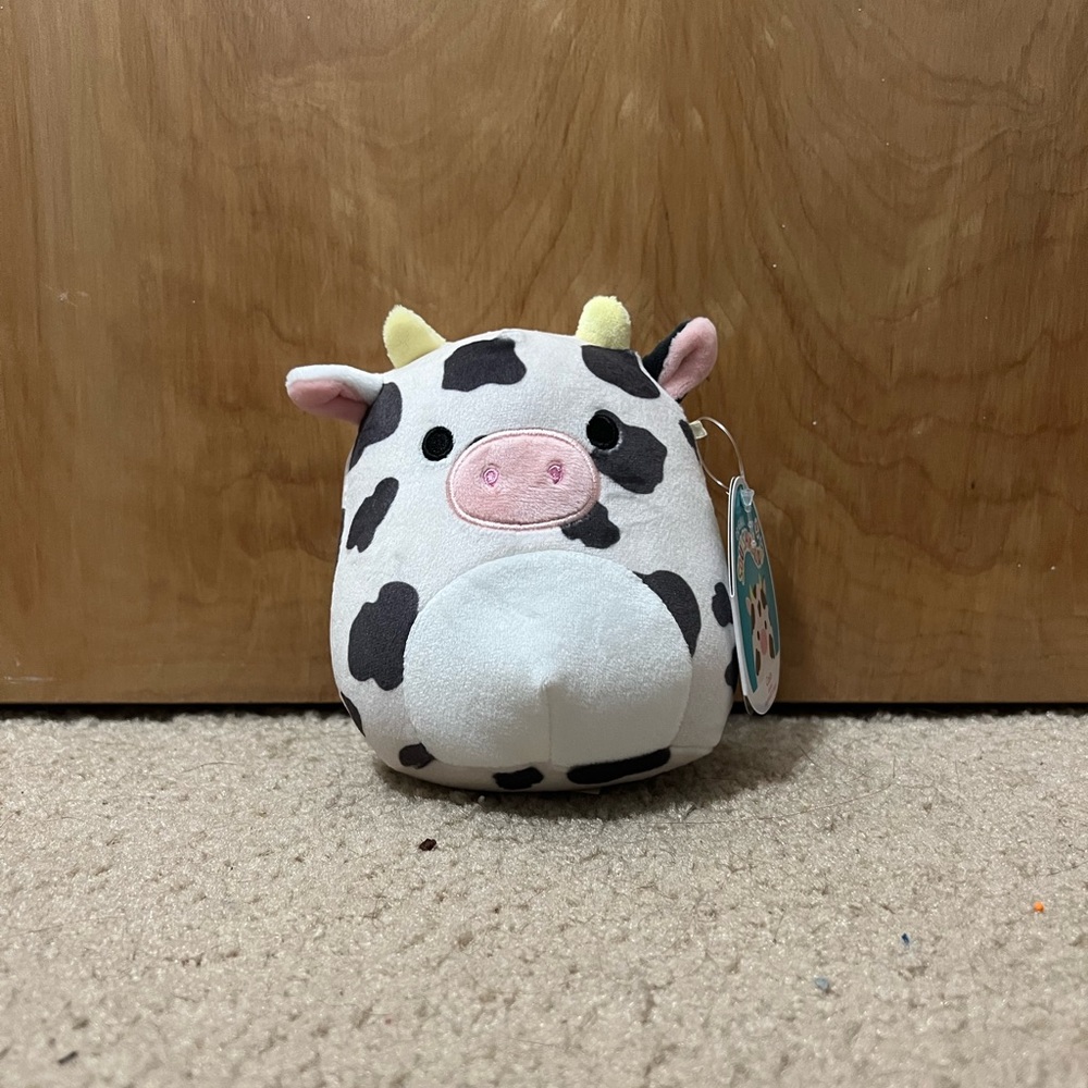Colin the Cow Squishmallow 5”